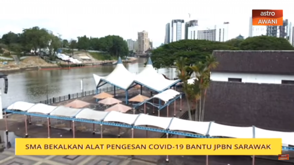 Sarawak Multimedia Authority (SMA) Bekalkan Alat Pengesan COVID-19 Bantu JPBN Sarawak